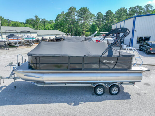 Black - 2024 Bentley Legacy 220 Cruise Pontoon w/ Mercury 115ELPT & Trailer - Image 12