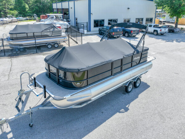 Black - 2024 Bentley Legacy 220 Cruise Pontoon w/ Mercury 115ELPT & Trailer - Image 9