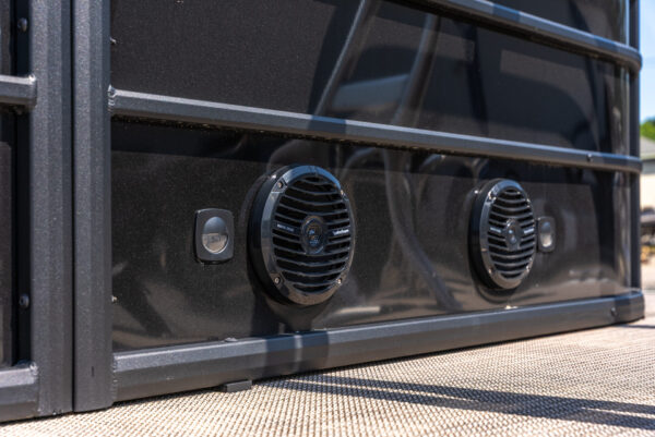 Black - 2024 Bentley Legacy 220 Cruise Pontoon w/ Mercury 115ELPT & Trailer - Image 5
