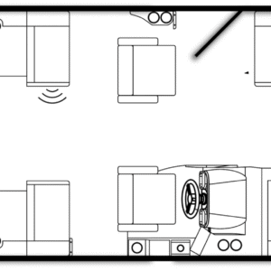 Black - 2026 Bentley Elite 253 Admiral w/ Mercury 250XL and Trailer