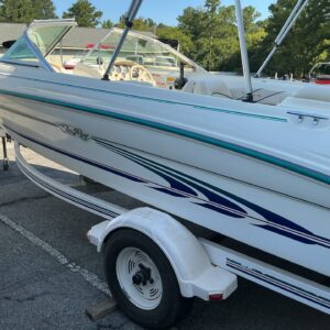 Searay, 1997, boat motor & trailer - $6900.00